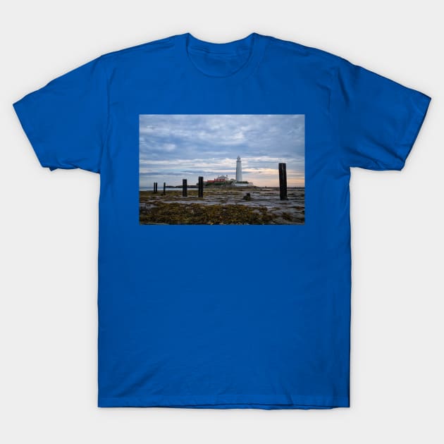 St Mary's Island Seaweed T-Shirt by Violaman